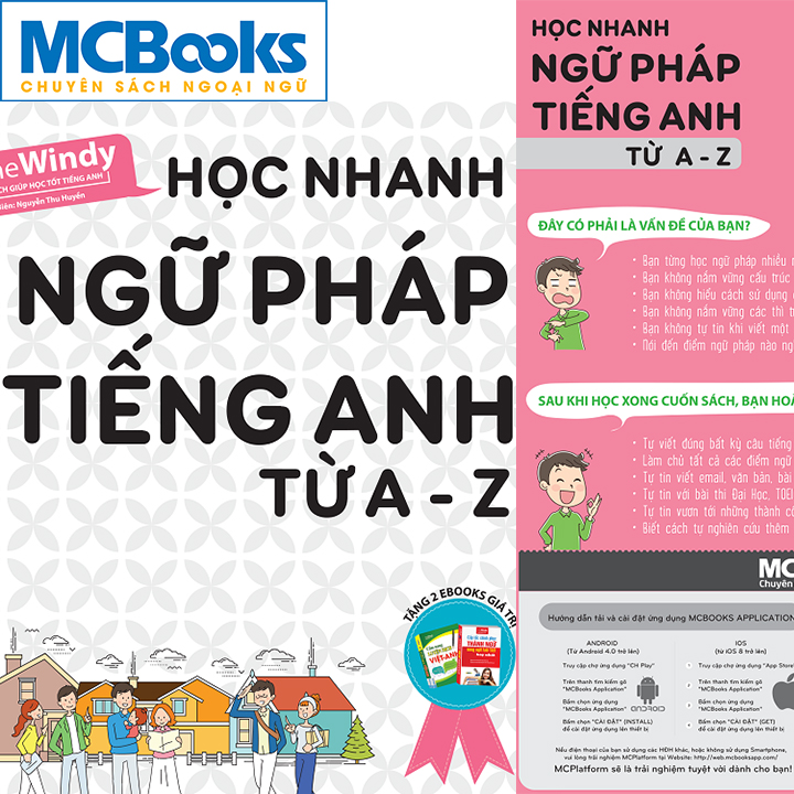 Học nhanh ngữ pháp tiếng anh từ a – z Mcbooks