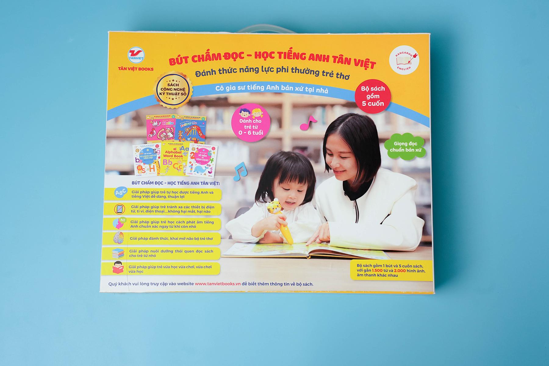Bút Chấm Đọc-Học Tiếng Anh Tân Việt - Đánh Thức Năng Lực Phi Thường Từ Trẻ Thơ - Phiên Bản 5 Sách