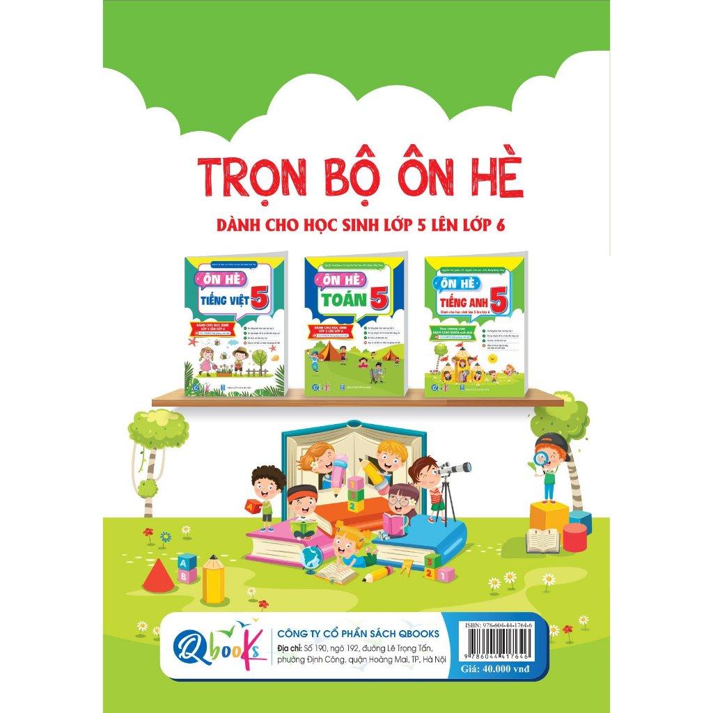 Ôn Hè Tiếng Anh Lớp 5 - Dành cho học sinh lớp 5 lên 6 - Bản Quyền