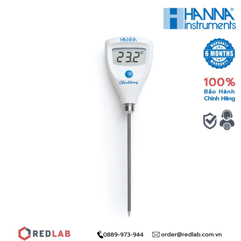 Nhiệt Kế Bỏ Túi Không Dây Nhỏ Gọn Tiện Lợi - Checktemp Hanna HI98501 bảo hành 6 tháng