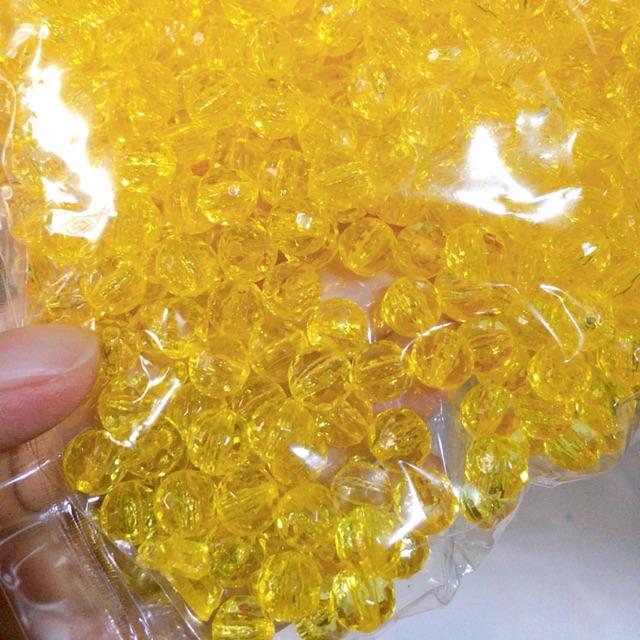 Hạt banh tròn 8mm làm rèm cửa, thú cưng gói 100gr