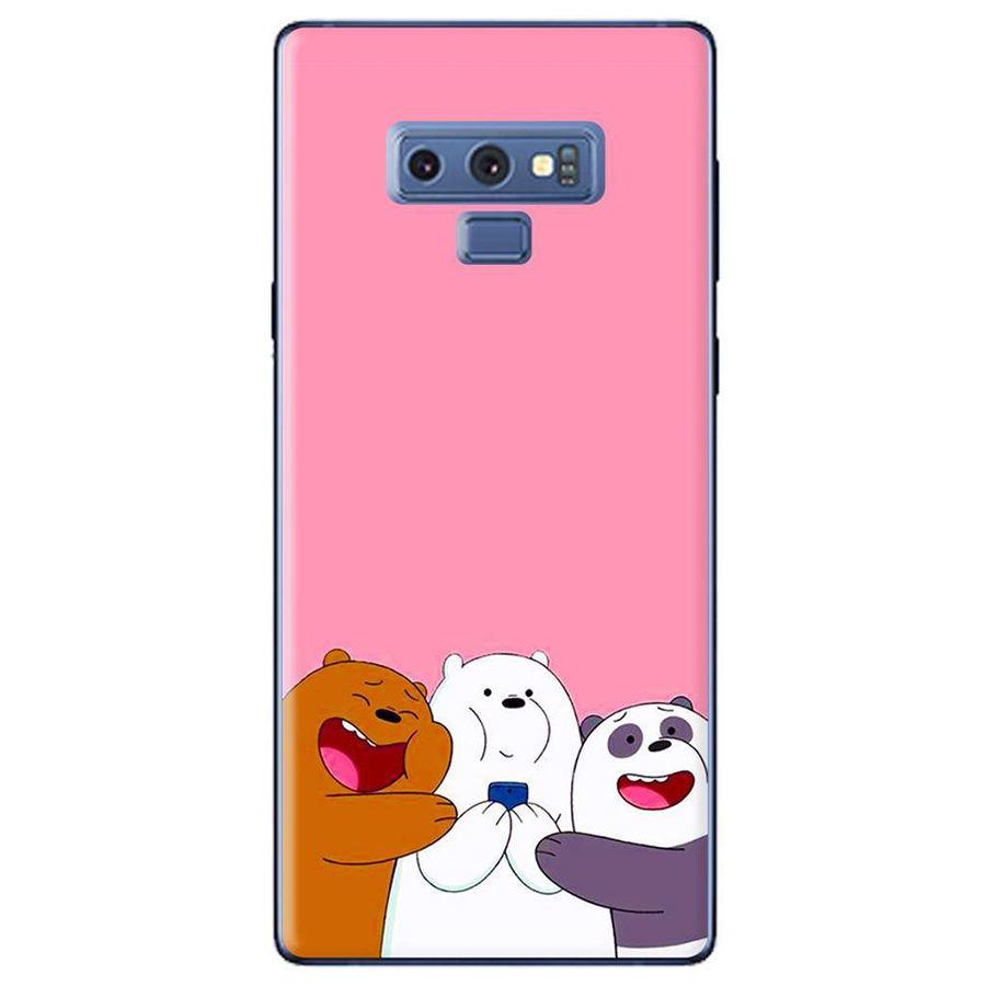 Ốp Lưng Dành Cho Samsung Galaxy Note 9 - 3 Chú Gấu