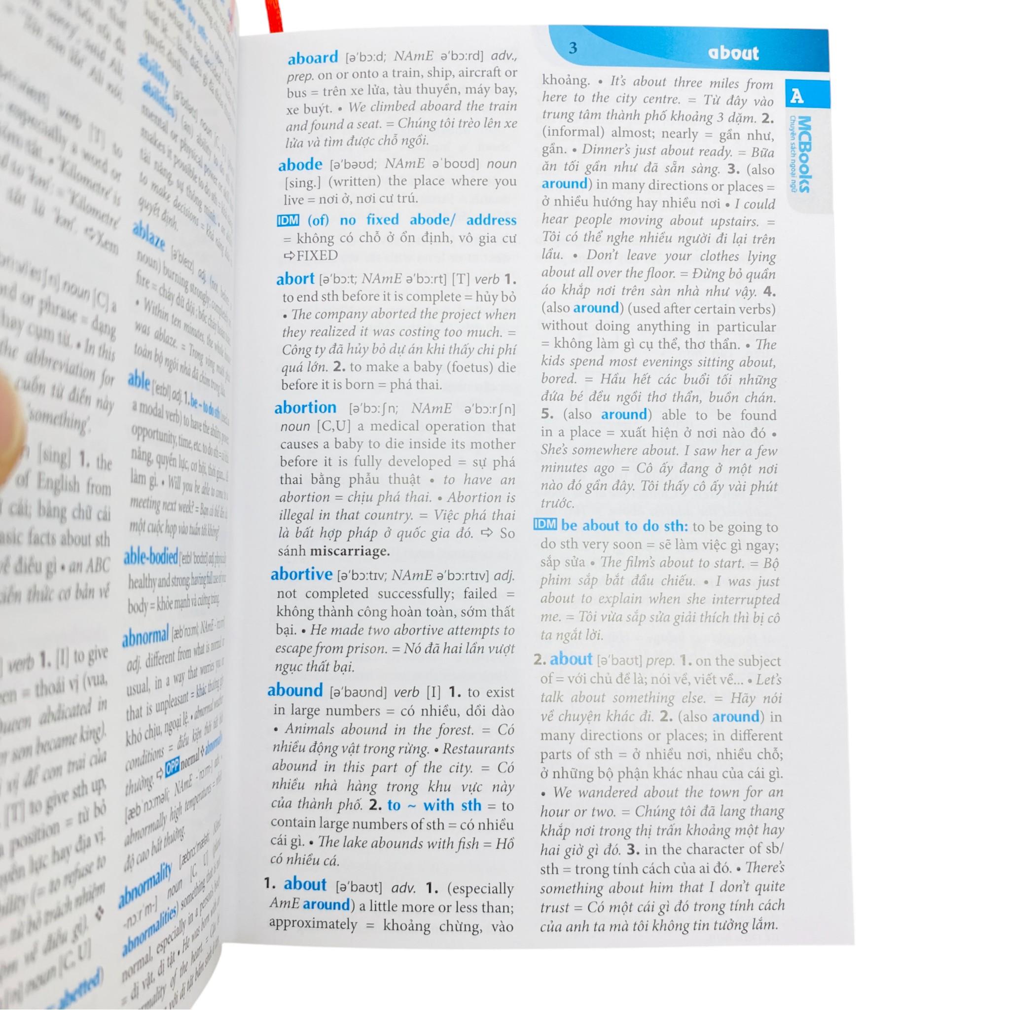 Sách - Từ Điển Anh-Anh-Việt 350000 Từ (Tái Bản 2025) - ảnh 6