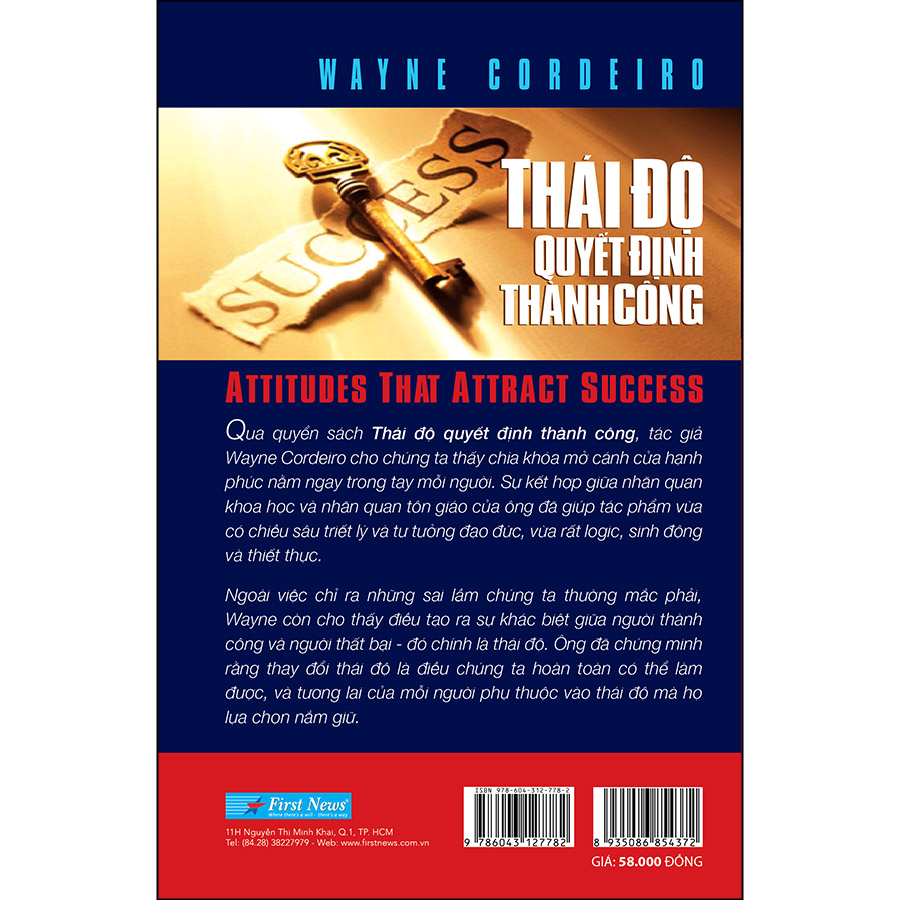 Thái Độ Quyết Định Thành Công (Tái Bản)