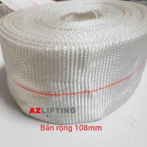 Cuộn dây đai bản lớn 108mm polyester dày 2mm