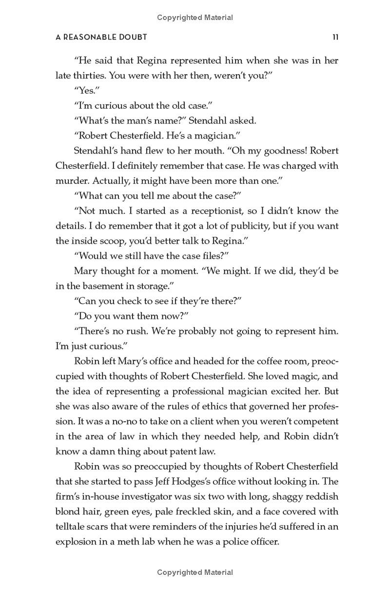 A Robin Lockwood Novel 3: A Reasonable Doubt
