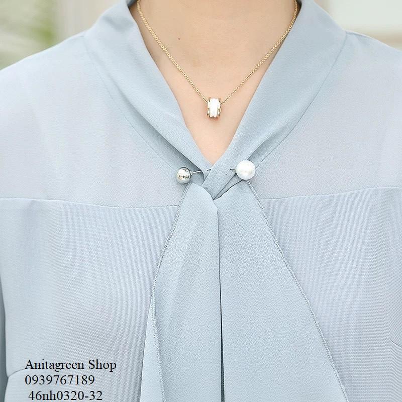 46nh0320-ÁO KIỂU TRUNG NIÊN THIẾT KẾ s-6xl