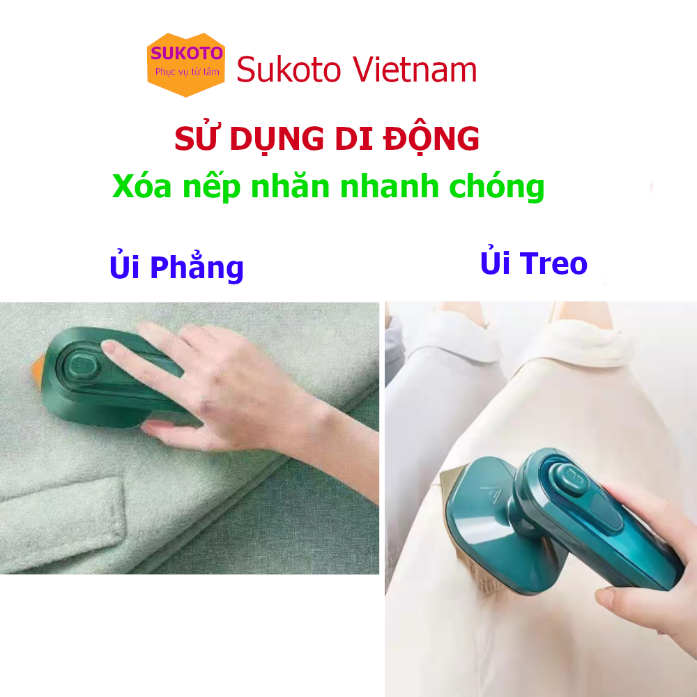 Bàn là hơi nước cầm tay HY-117, máy ủi phẳng tức thì