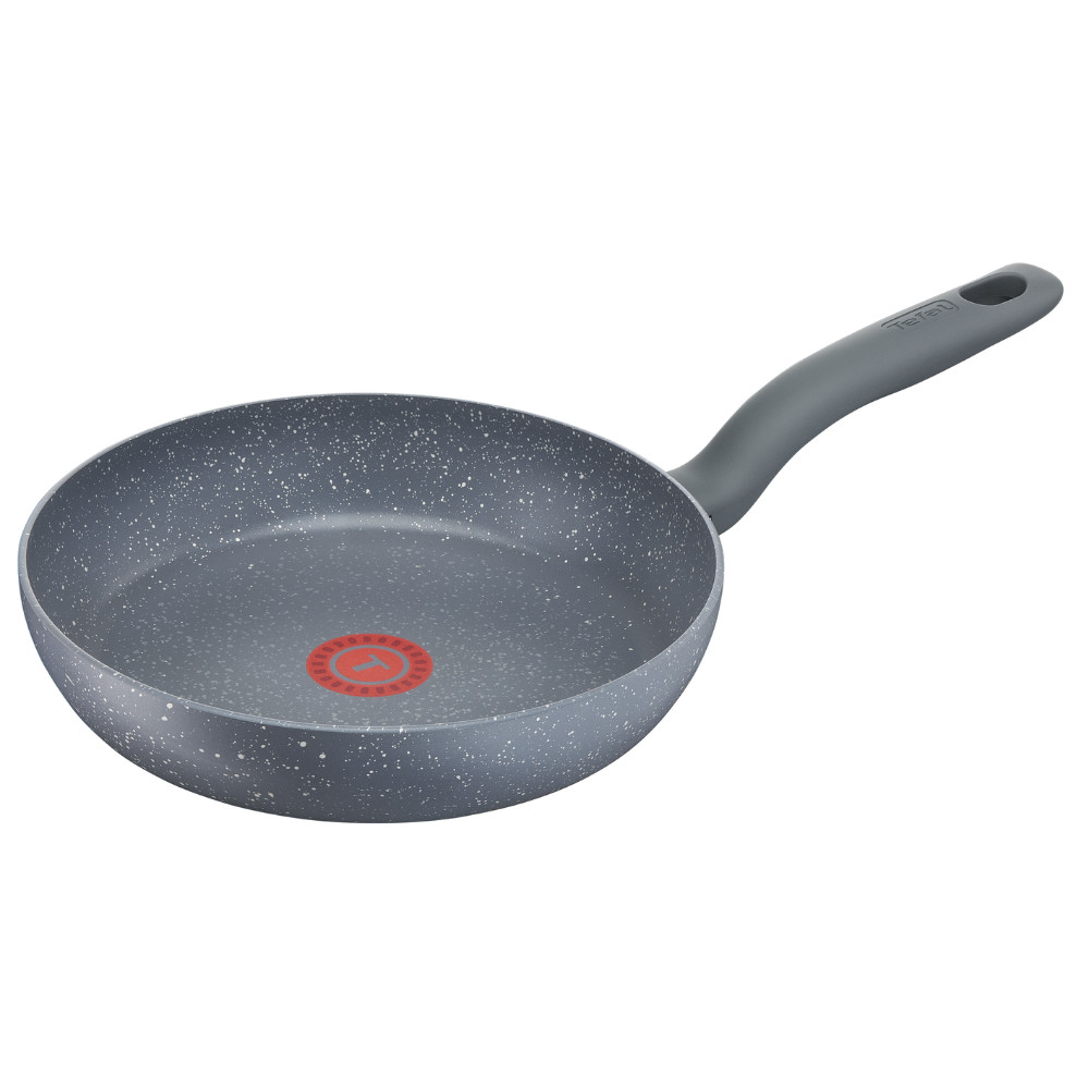 Bộ 2 chảo chống dính đáy từ vân đá Tefal Cook Healthy dùng cho mọi loại bếp (24cm, 28cm) - Hàng chính hãng