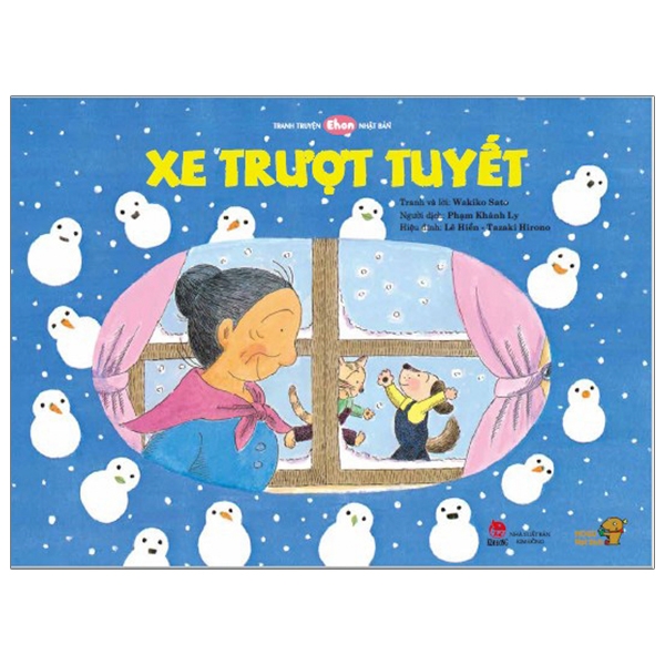 Ehon - Mọt Sách Mogu - Xe Trượt Tuyết