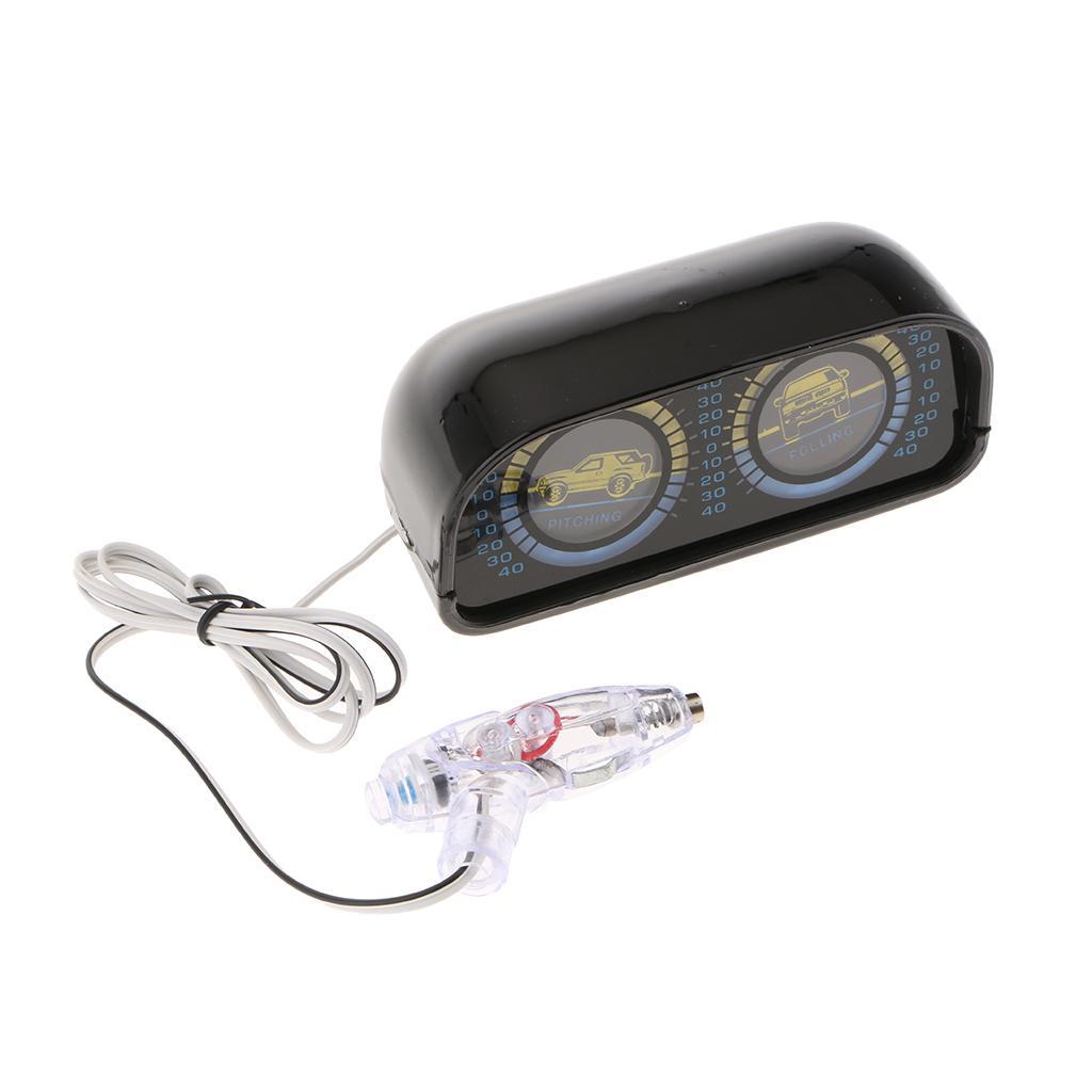 Roll/Pitch Indicator Clinometer without Compass with LED