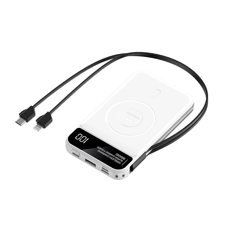 Ưu đãi đặc biệt Dòng mini khép kín 10000 mAh sạc nhanh nguồn điện di động hút từ tính magsafe Sạc không dây 15W sạc báu vật