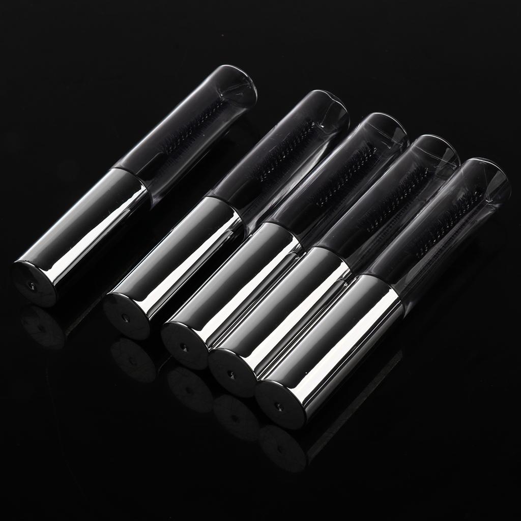 5 Chai Mascara Hộp Đựng Ống Lọ Với Lông Mi Cây Đũa Phép Cơm Nguội Lọ Với Phễu Di Động Thời Trang Kolarmy Comest