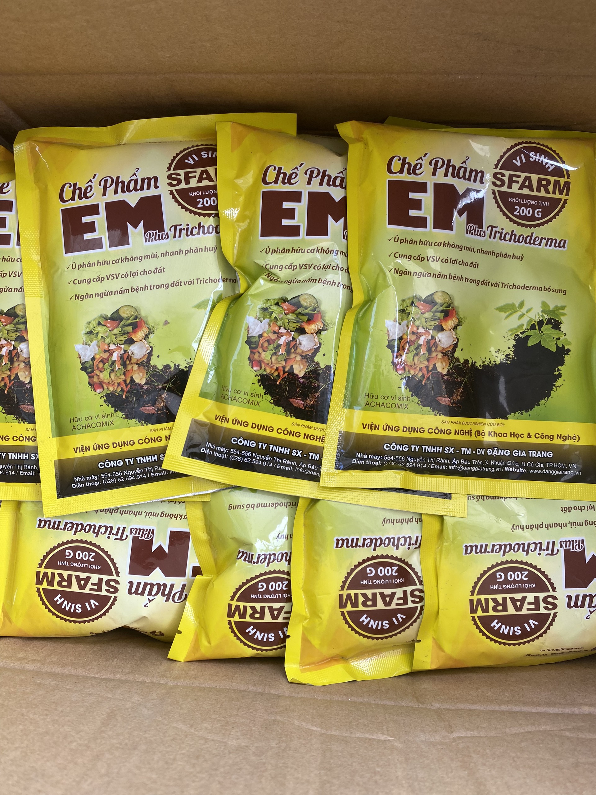 Chế Phẩm EM Plus Trichoderma 200g