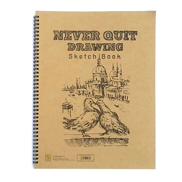 Tập Vẽ Cao Cấp Never Quit Drawing (26x36cm) - Mẫu 2