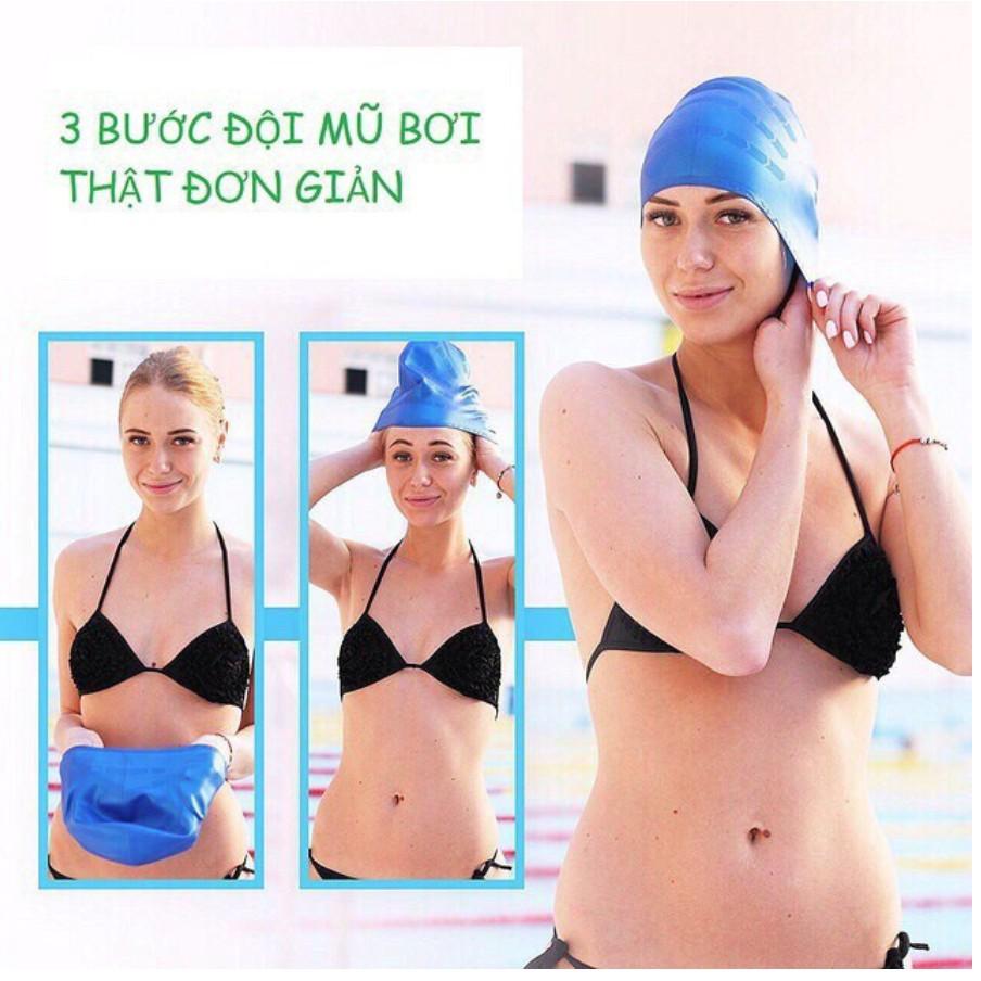 Nón Bơi /nón Bơi Cao Su /mũ Bơi Lặn Speedo /nón Bợi Touche - LYLY SPORTS