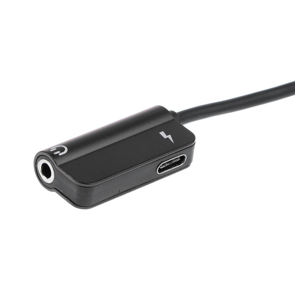 To 3.5mm Headphone Audio Adapter and Charging Cable
