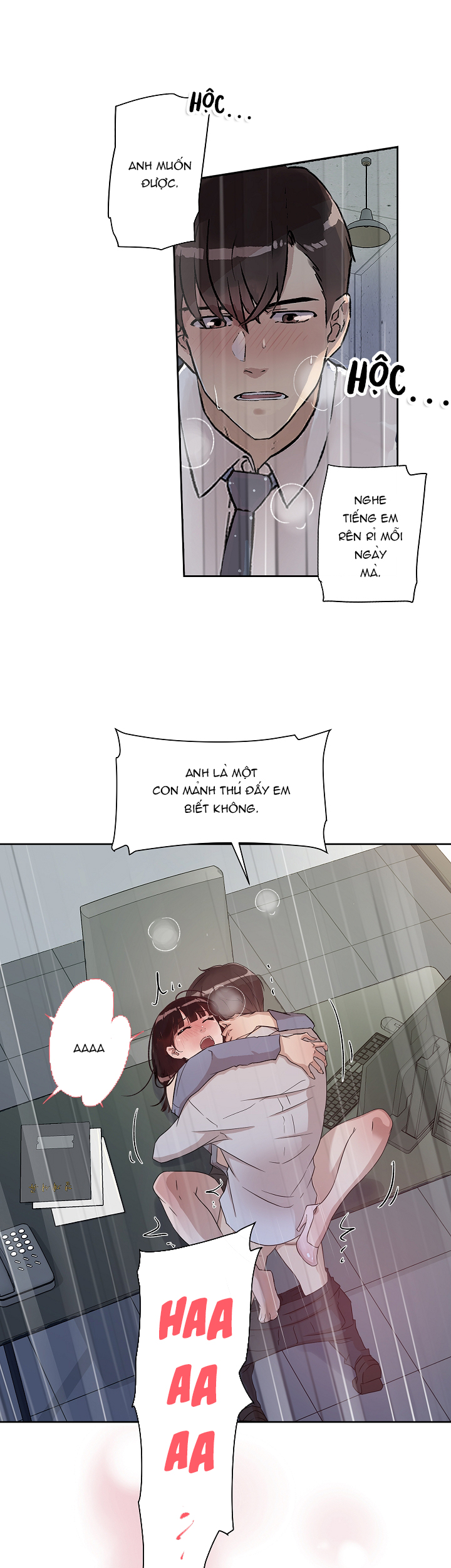 mãnh thú nơi công sở chapter 8 17