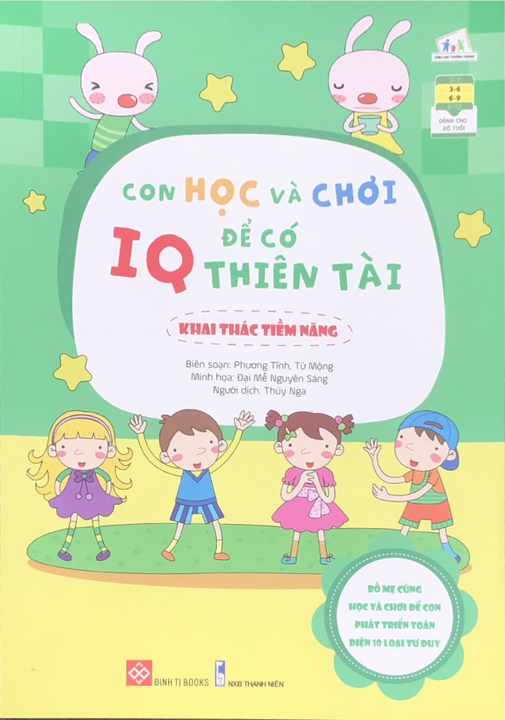 Con học và chơi để có IQ thiên tài