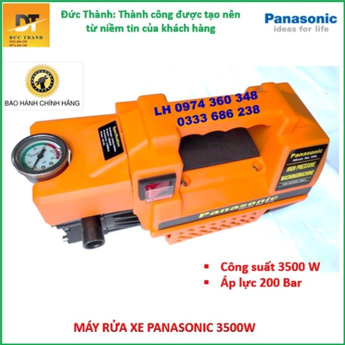 Máy rửa xe Panasonic công suất 3500W. Bảo hành chính hãng