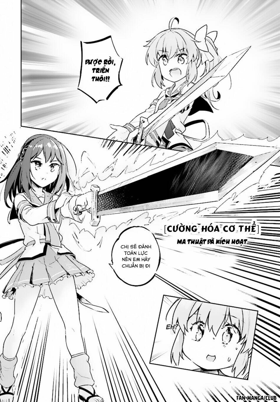 kenshi o mezashite nyugaku shitanoni maho tekisei 9999 nandesukedo!? chapter 8 7