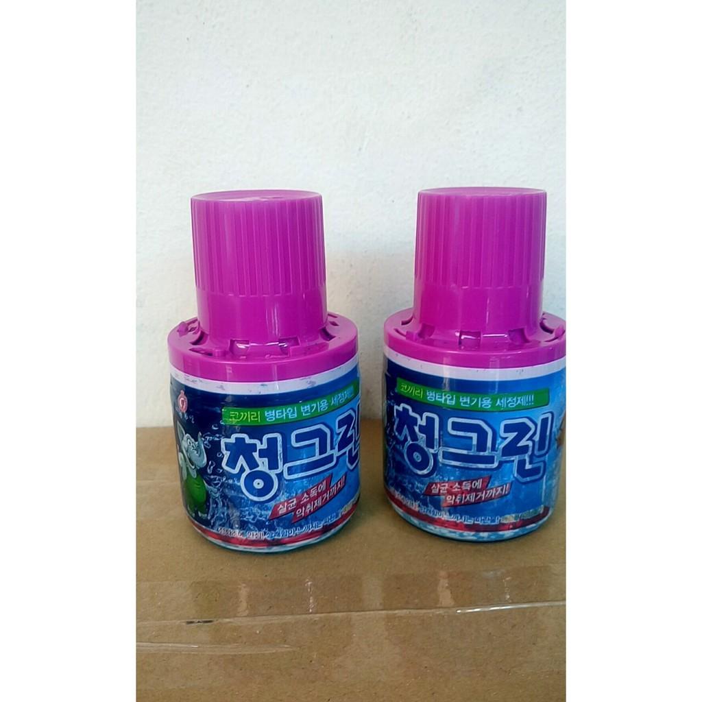 Lọ tẩy bồn cầu, chai thả toilet thơm hương