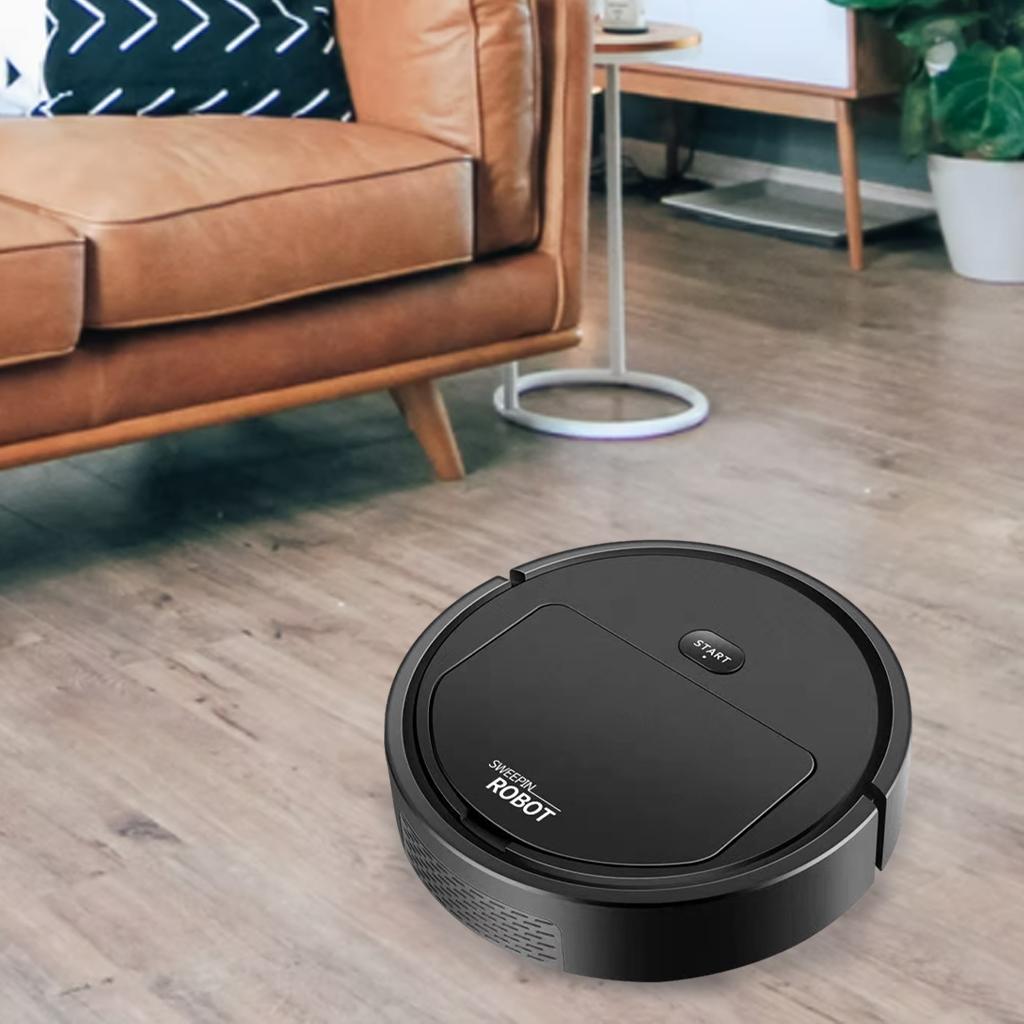 Automatic Floor Mopping Dust Absorption with Brush for Home Supplies