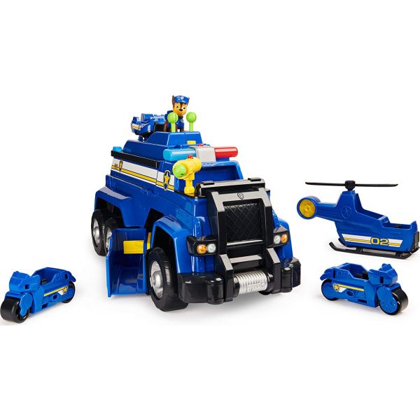 Bộ xe cảnh sát giải cứu siêu hạng 5 trong 1 PAW PATROL 6058329 