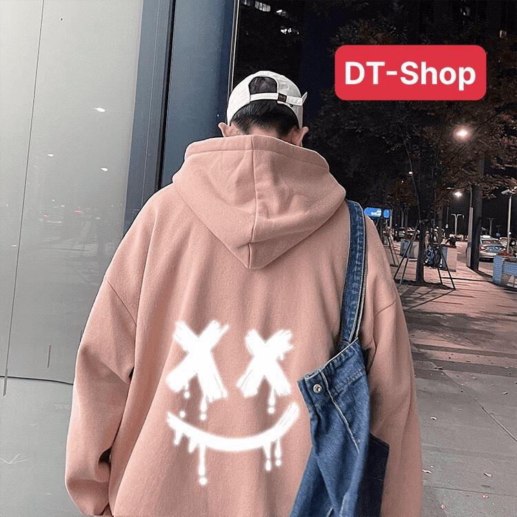 Áo hoodie sweater Unisex Phản Quang X_X Nón 2 Lớp Form Rộng chất nỉ bông cao cấp nam nữ phong cách Hàn Quốc mẫu mới 2023