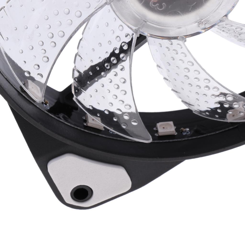 120mm Standard Case Fan Low Noise Cooler LED RGB Cooler For Computer Chasis