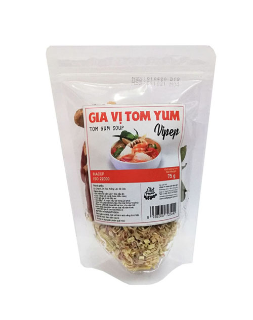 Gia Vị Nấu TomYum Vipep 75gr