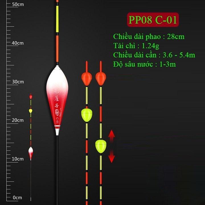 Phao Câu Đài Chống Sóng Phao Câu Cá Nano Chất Lượng Phụ Kiện Câu Đài Giá Rẻ