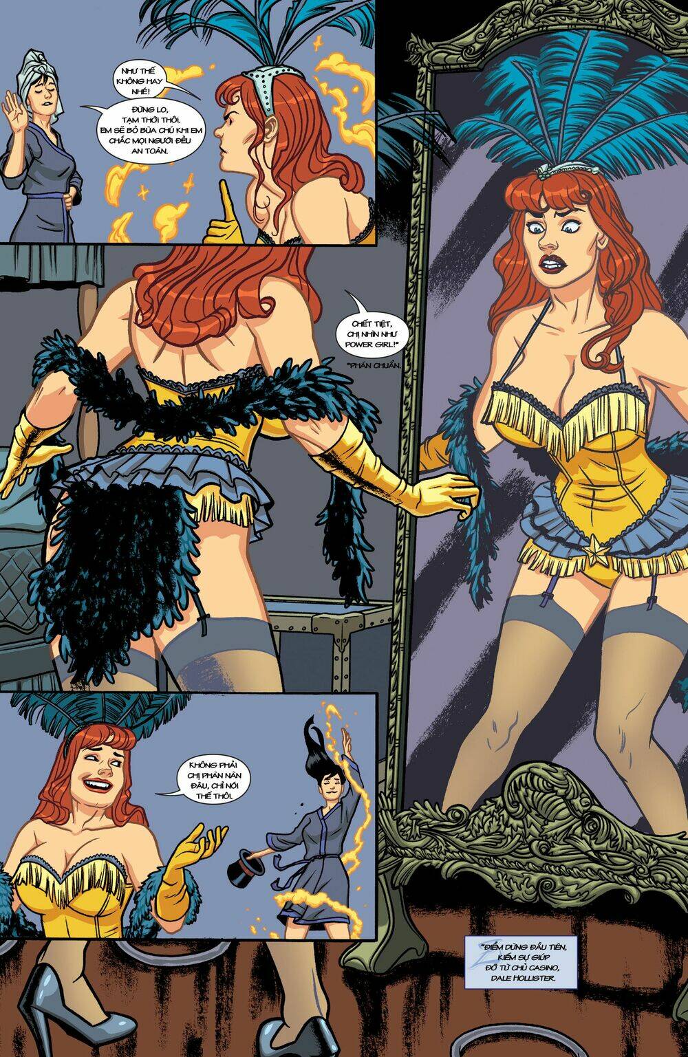 black canary and zatanna - bloodspell chapter 3 11