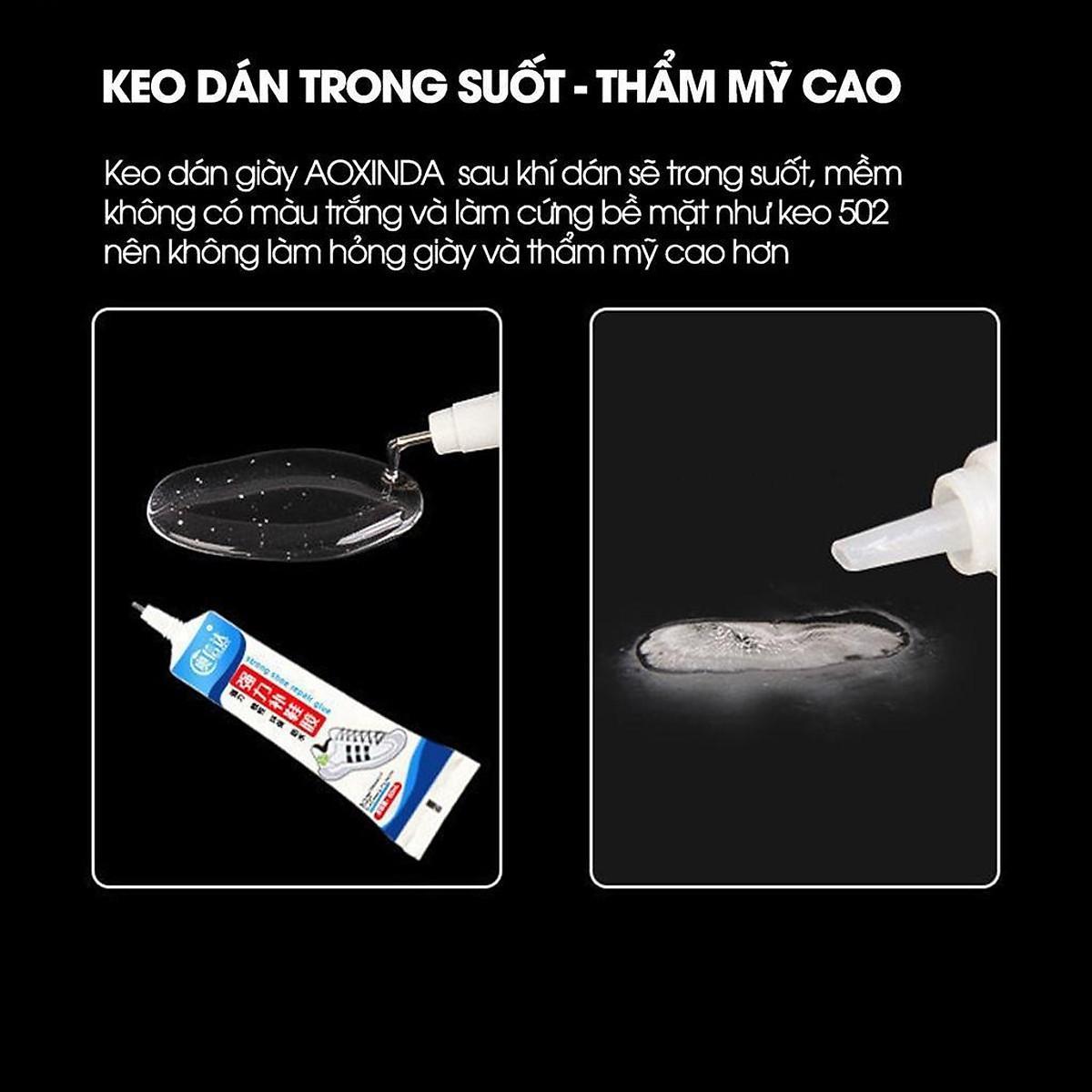 Hình ảnh Keo Dán Giày Thể Thao Siêu Dính Trong Suốt 60ml Dạng Gel Hàng Nội Địa Trung Keo Đa Năng, Không Tổn Thương Da