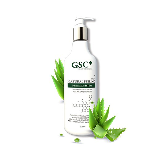 Kem tẩy da chết mặt GSC+ NATURAL PEELING 500ml