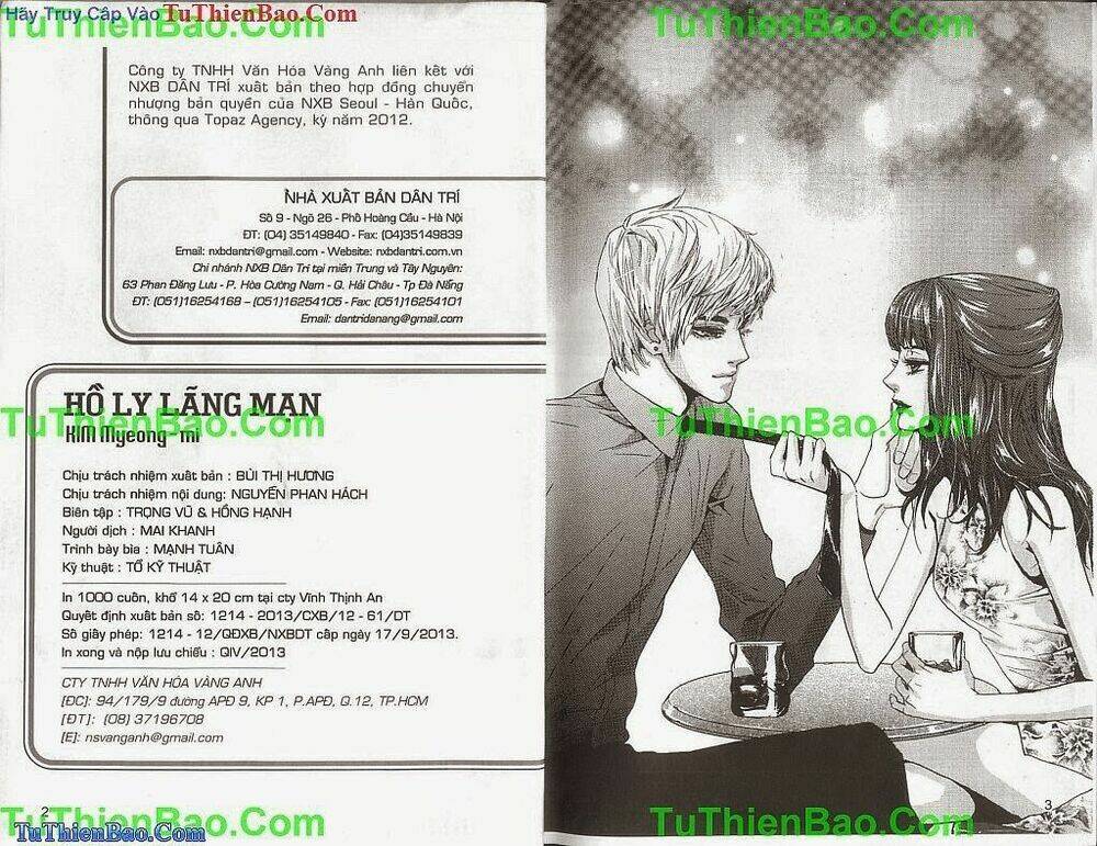 hồ ly lãng mạn chapter 2 3