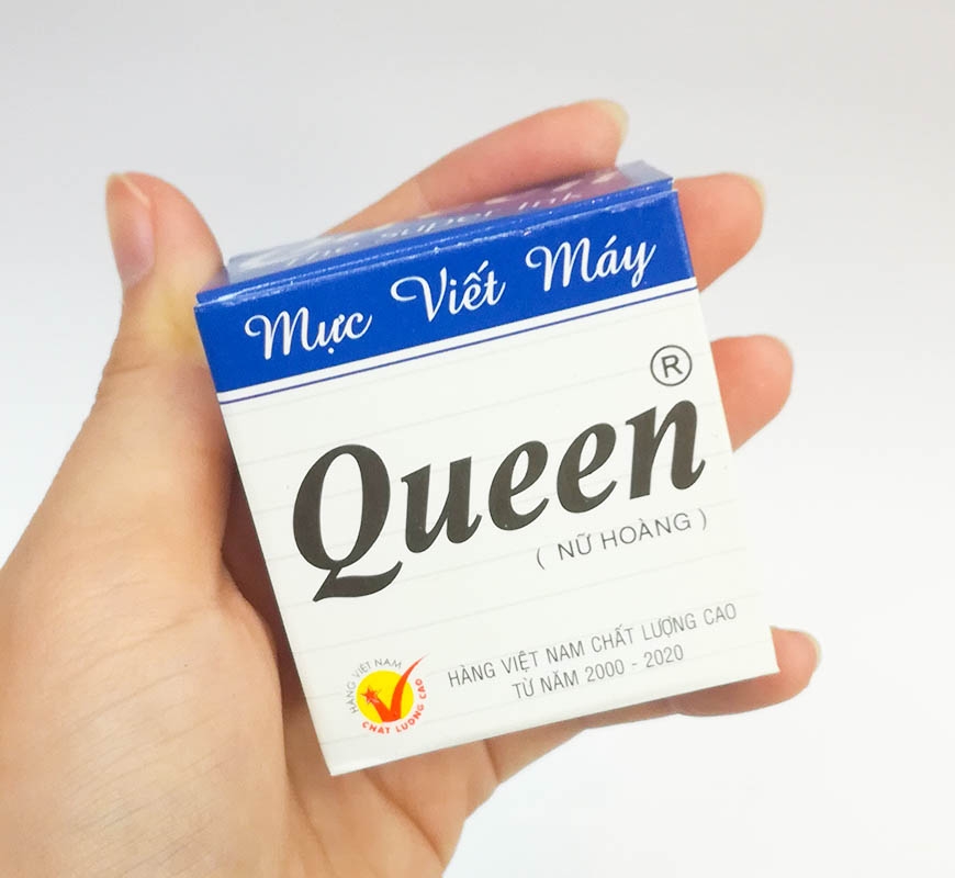 Mực Viết Máy Queen - Mực Xanh