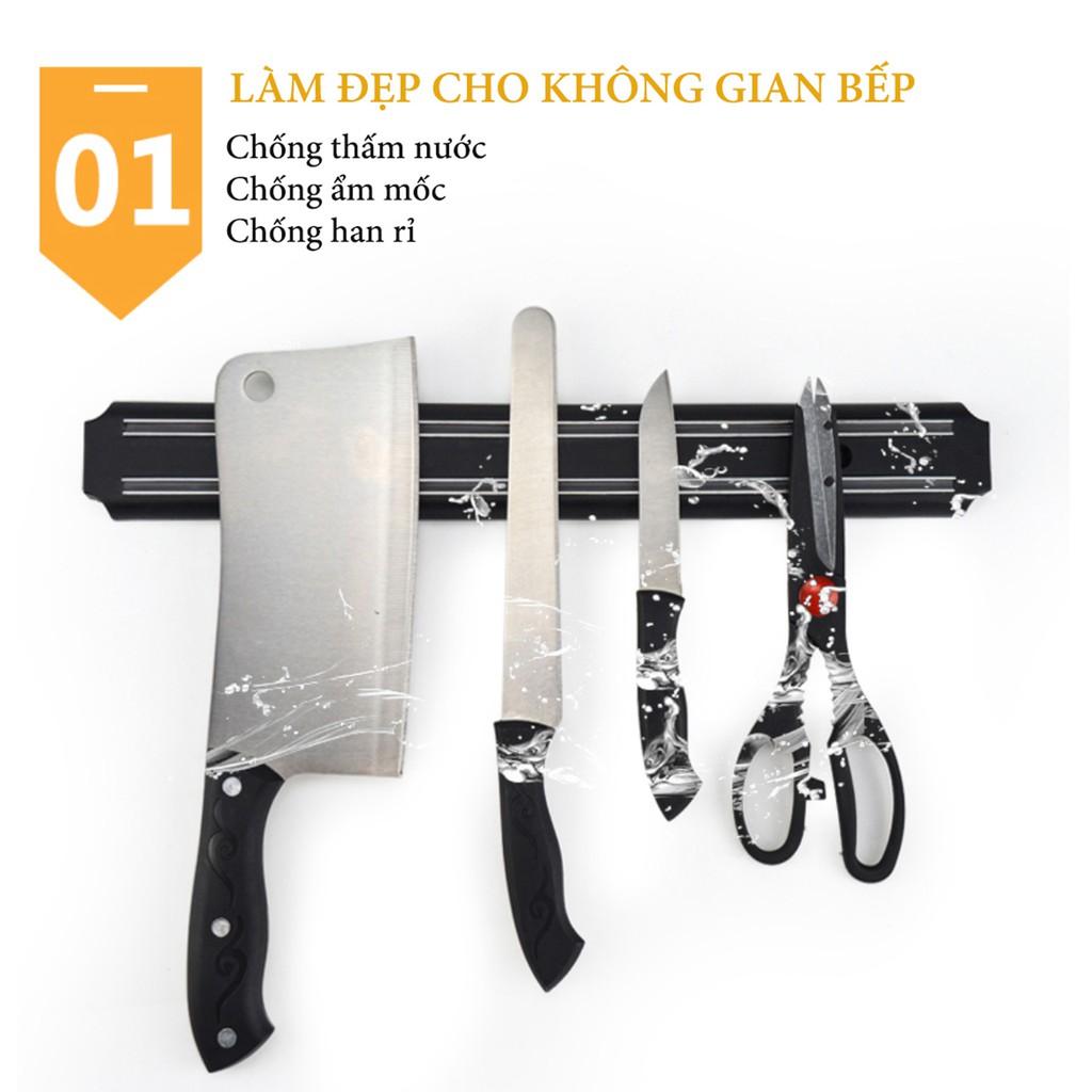 Thanh nam châm dính dao - Giá treo dao kéo dụng cụ nhà bếp