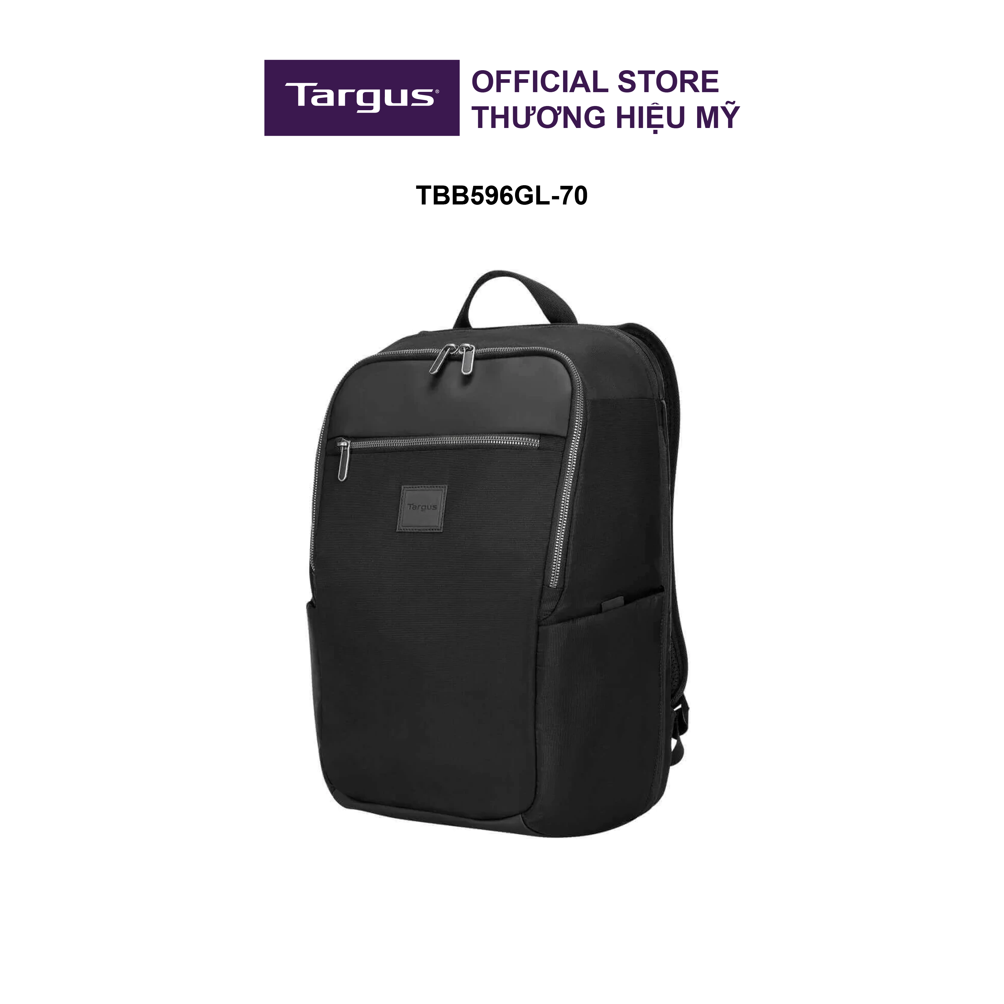 Balo laptop 15.6&quot; Targus TBB596, bộ sưu tập Urban Expandable, hàng chính hãng