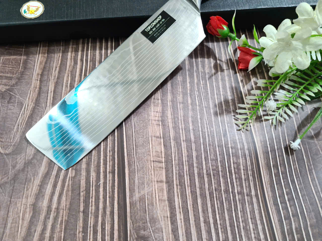 DAO - DAO BẾP NHẬT BẢN USUBA THÉP DAMASCUS MÃ A6 DT125 nt topcoomshop vn