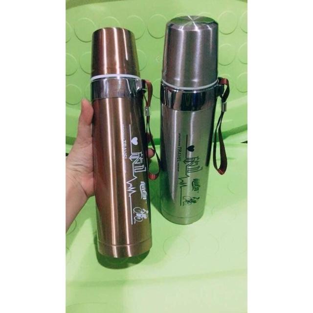 BÌNH GIỮ NHIỆT INOX LOẠI LỚN 800ML