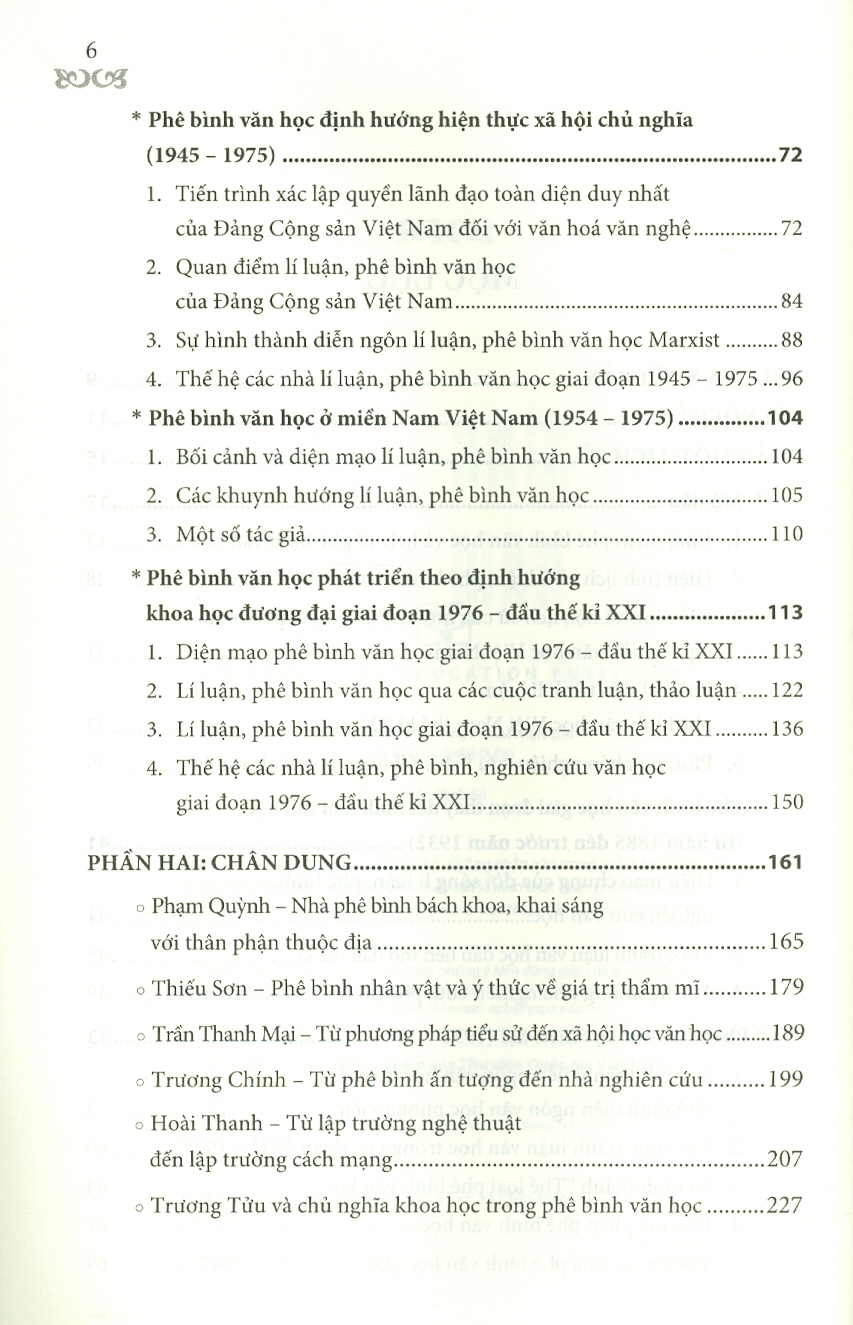 Phê Bình Văn Học Việt Nam Hiện Đại - Lịch Sử Và Chân Dung (Bìa cứng, áo ôm)