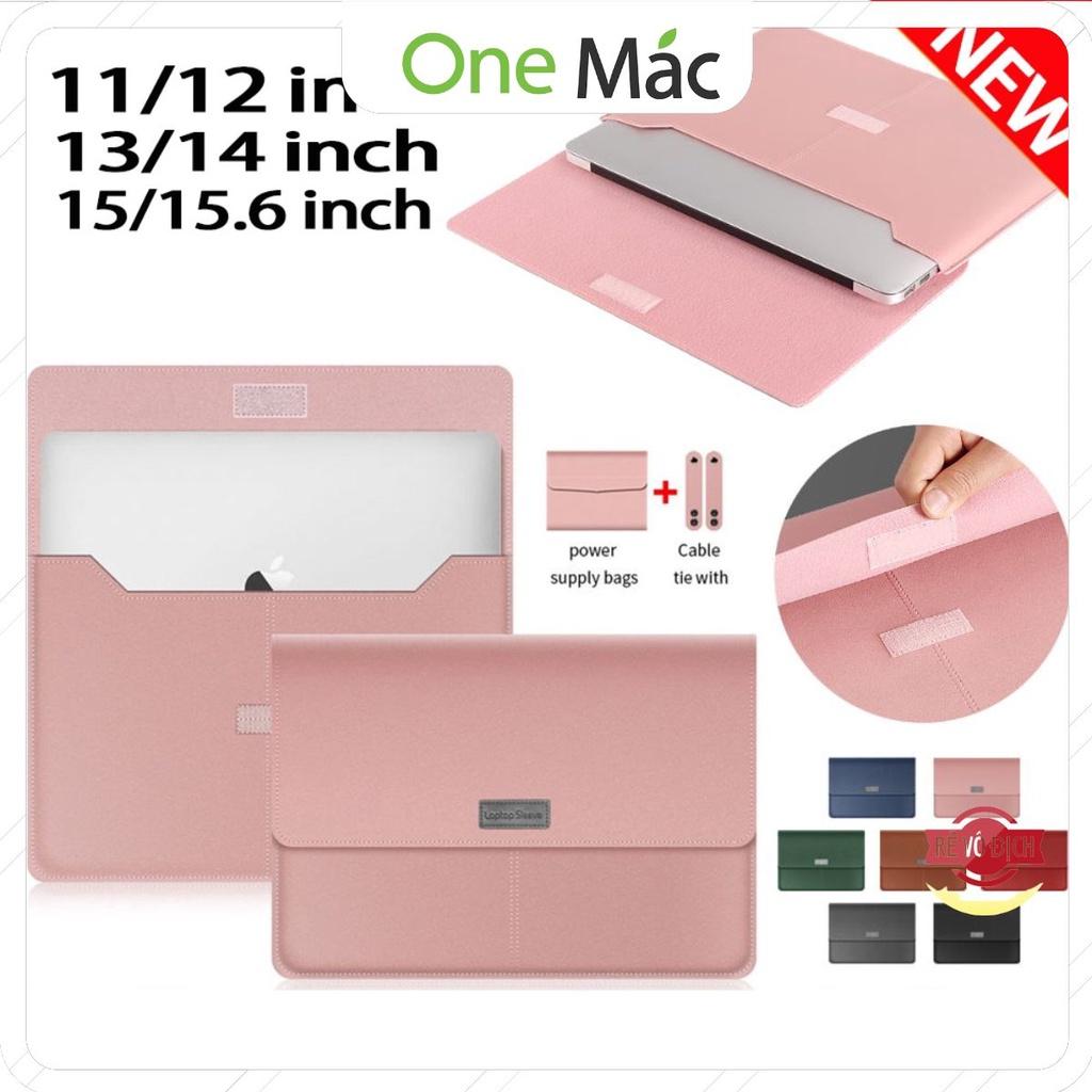 Túi da đựng máy tính Laptop Windows, Macbook Pro, Macbook Air 11/12/13.3/14/15/15,6 inch cao cấp, mẫu mới