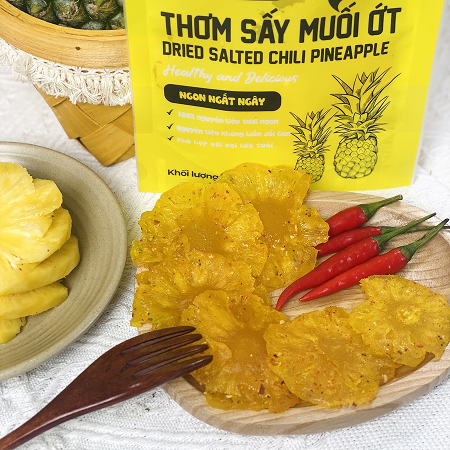 [Chính hãng] Thơm Sấy Muối Ớt Frusa 