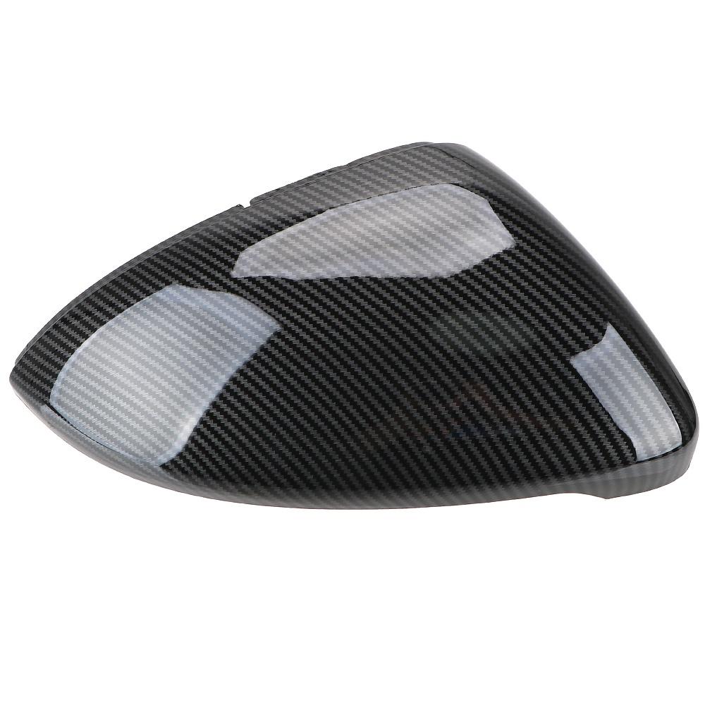 Car Mirror Covers Caps 2 Pcs/set Auto Accessories Car-styling Bright Carbon Black Cover RearView Mirror Case Cover For VW Golf MK7 7.5 GTI 7 7R