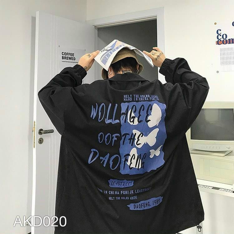 Áo Bomber Áo Bóng Chày Khoác Dù Form rộng chống nắng cho mùa Hè cực chất