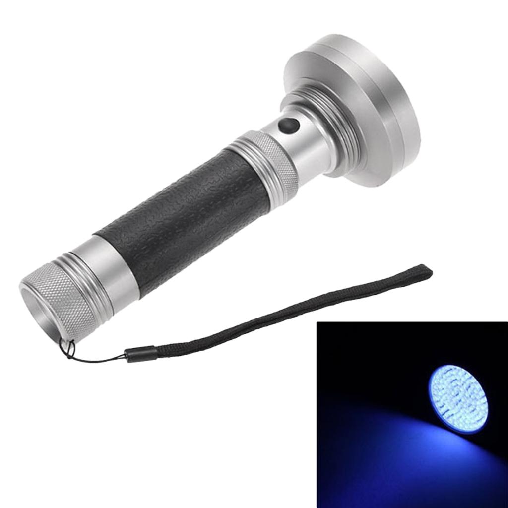100 LED UV Torch 395nm Ultraviolet Flashlight Blacklight Pet Urine Detection