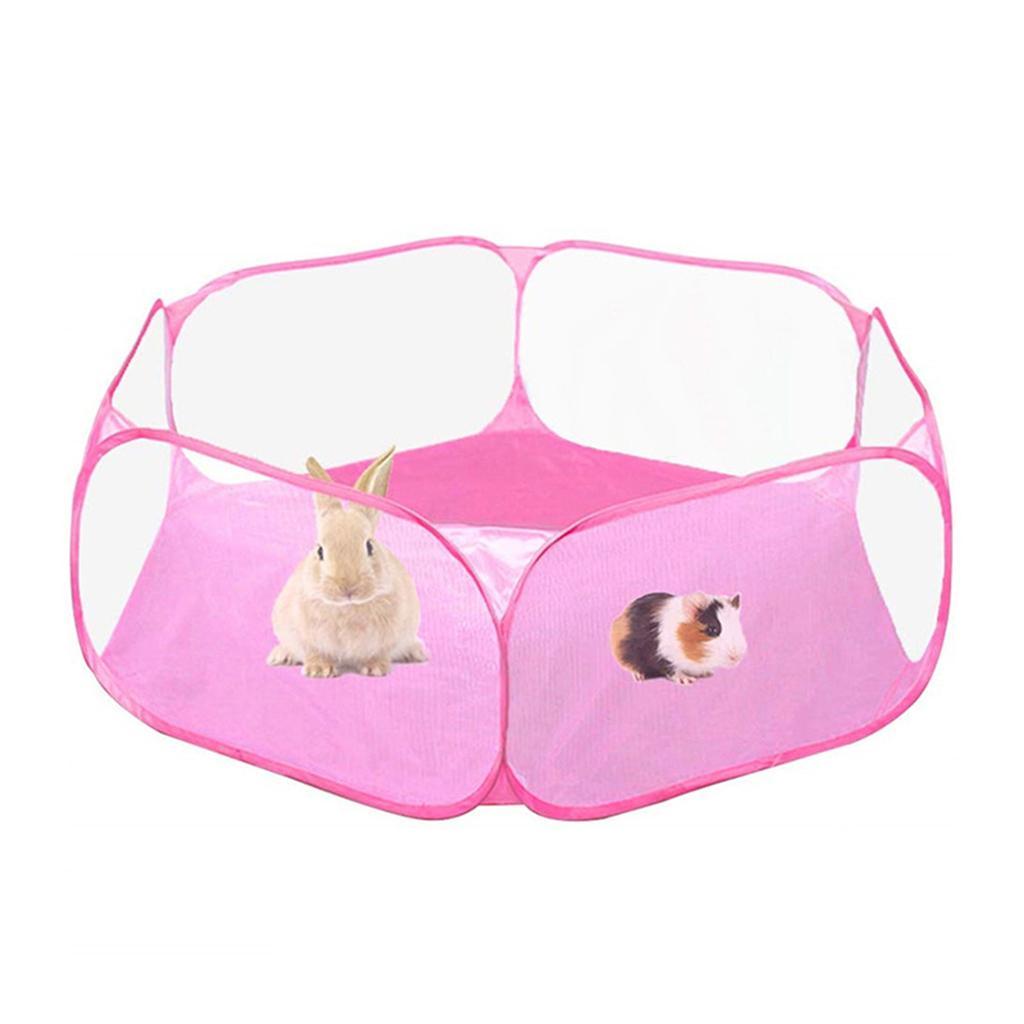 Playpen Cage Enclosure Hamster Chinchilla and outdoor Pink