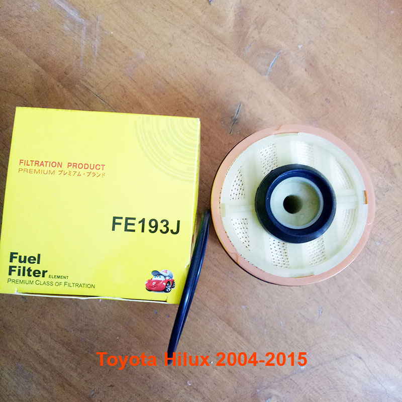 Lọc nhiên liệu, lọc dầu diesel FE193J dùng cho Toyota Hilux 2004-2015 mã phụ tùng 23390-0L030