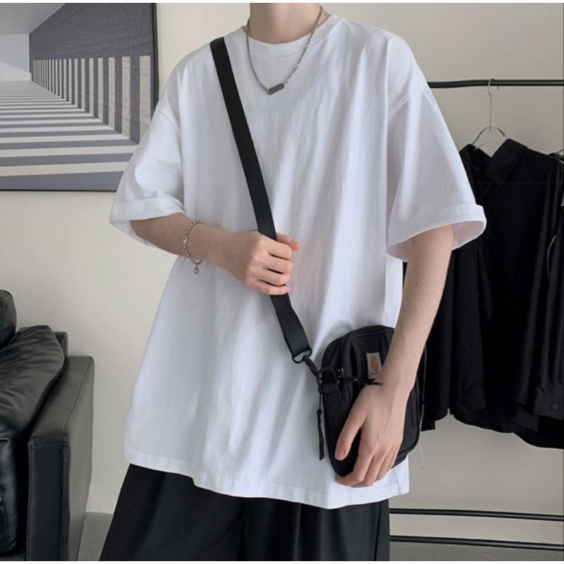 Áo thun trơn basic 100% cotton mềm mịn, hút mồ hôi ulzzang - ẢNH THẬT